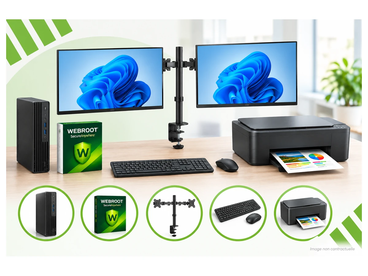 Pack Assistante – Poste de travail complet